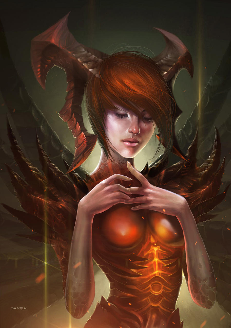 Leah - the diablo girl