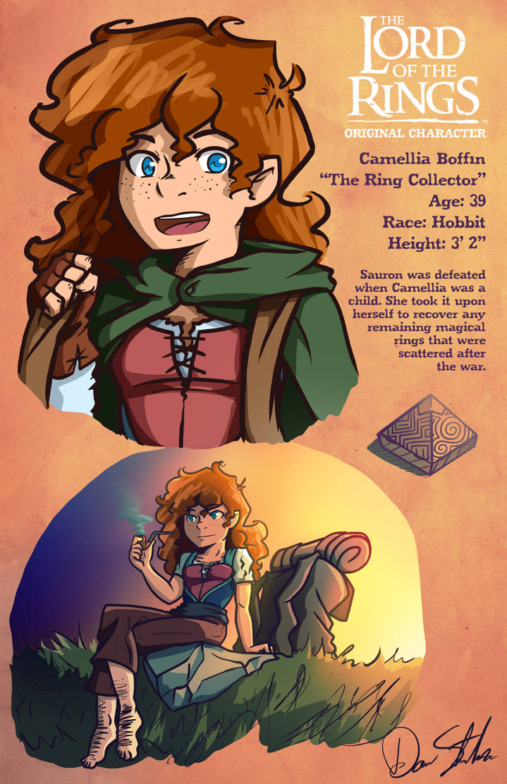 Camellia Boffin - Lord of the Rings OC by Saber-Cow