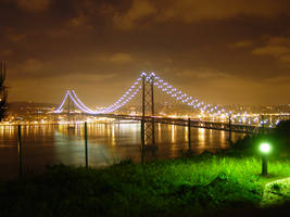 25th April Bridge at night