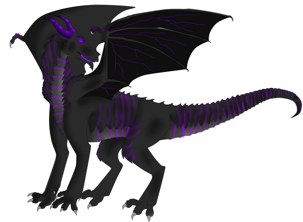 Shadow Dragon by Sapphires-Arts on DeviantArt