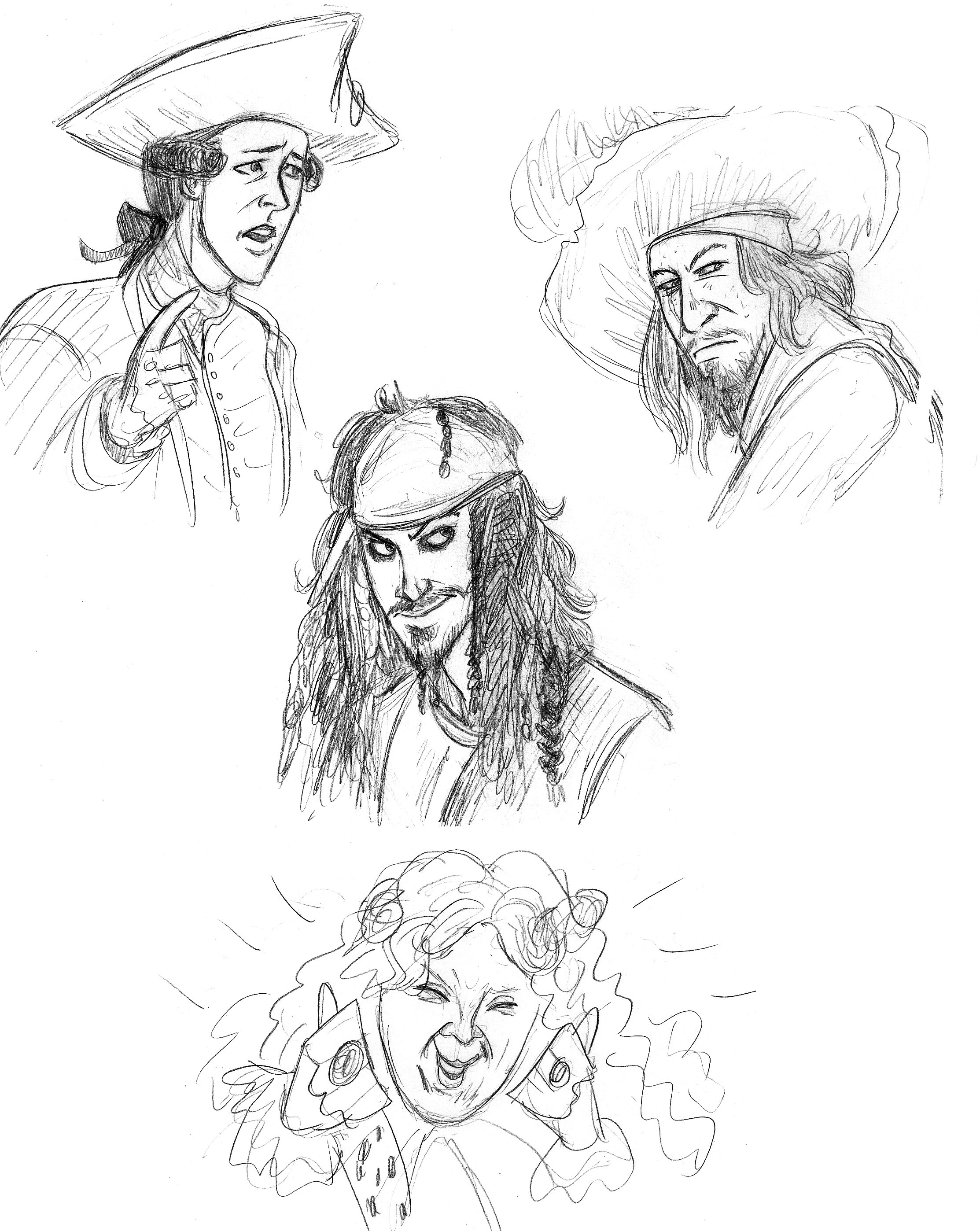 PotC Sketches