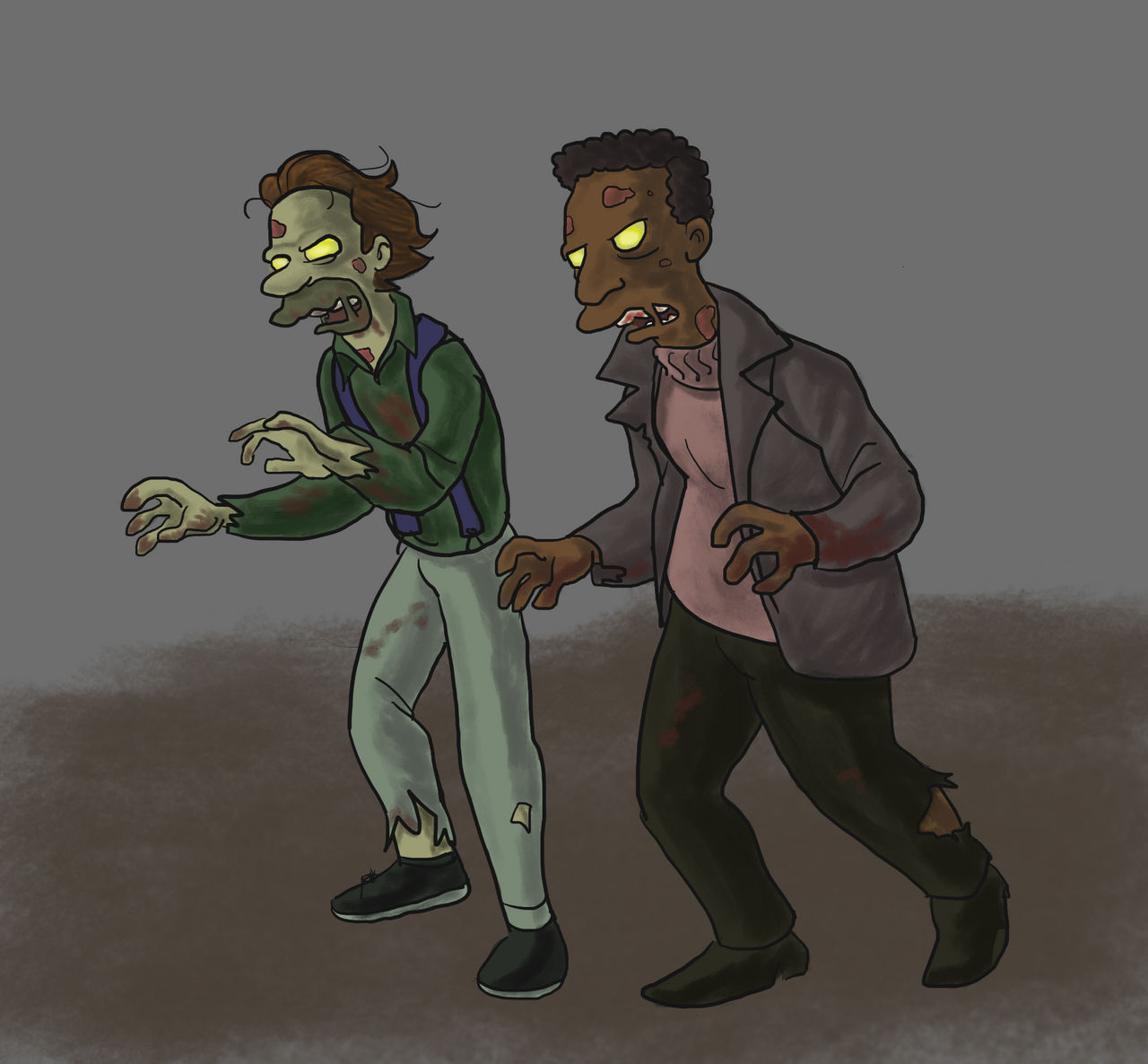 Deviantart Vendant Zombie The Zombies by RolkStone on DeviantArt