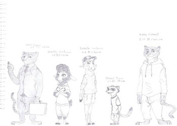 Zootropolis Height Chart 4- Old friends