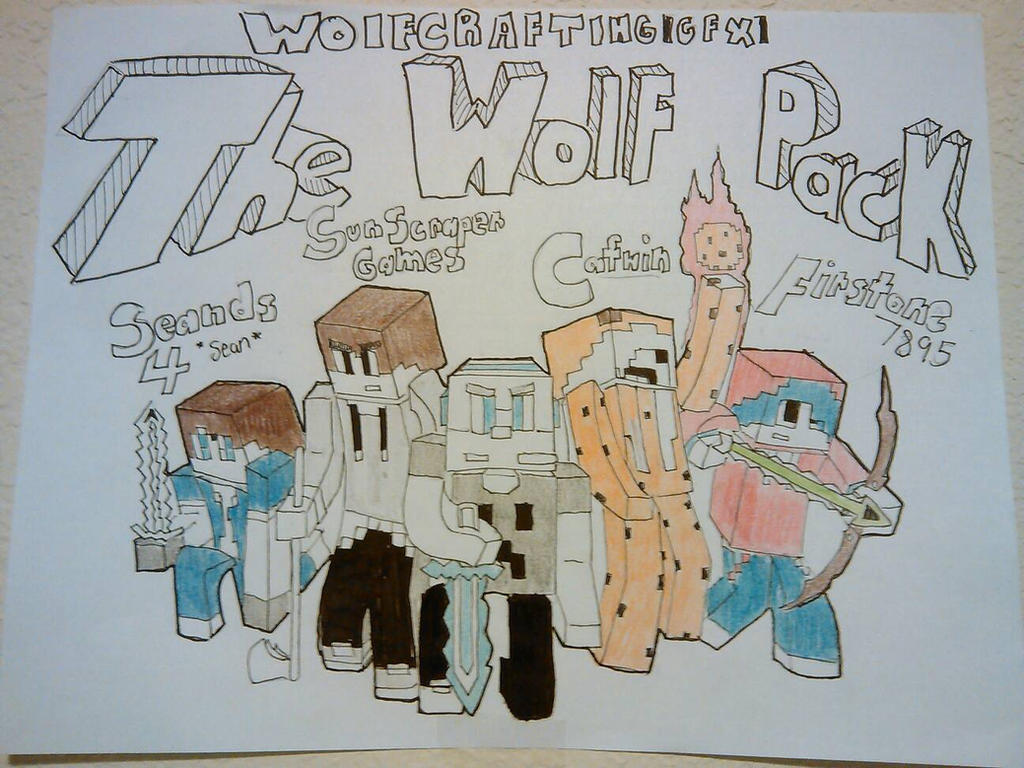 Wolfpack Craft The Wolf Pack by WolfCraftingGFX on DeviantArt