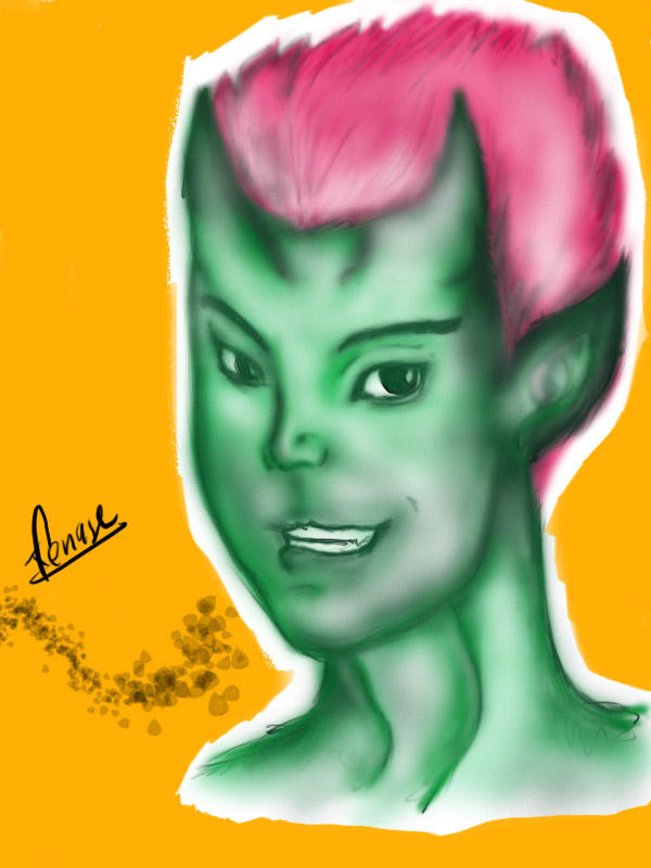 green head demon by ArtGod2015 on DeviantArt