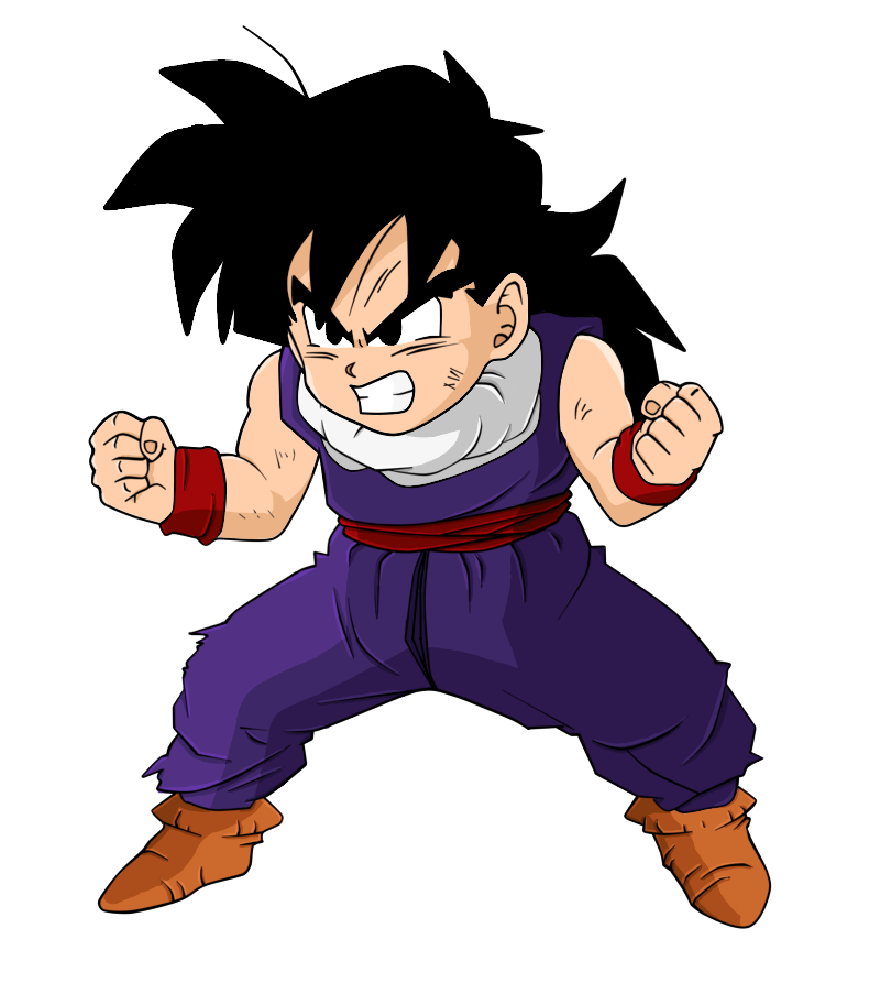 Lineart 001 Gohan 001 by CaptainKiller001 on DeviantArt