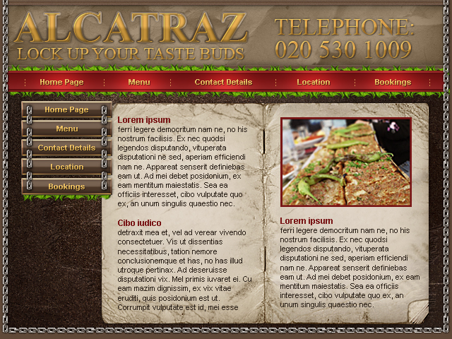 Alcatraz Web Layout