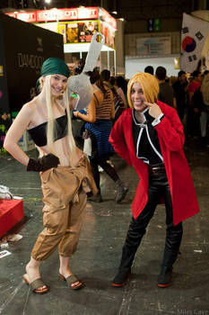 Edward and Winry cosplay 5 - Salon Manga Barcelona