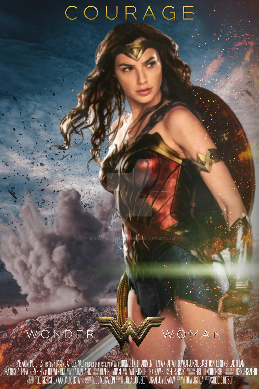 Wonder Woman (2017) movie posters  Superman wonder woman, Wonder