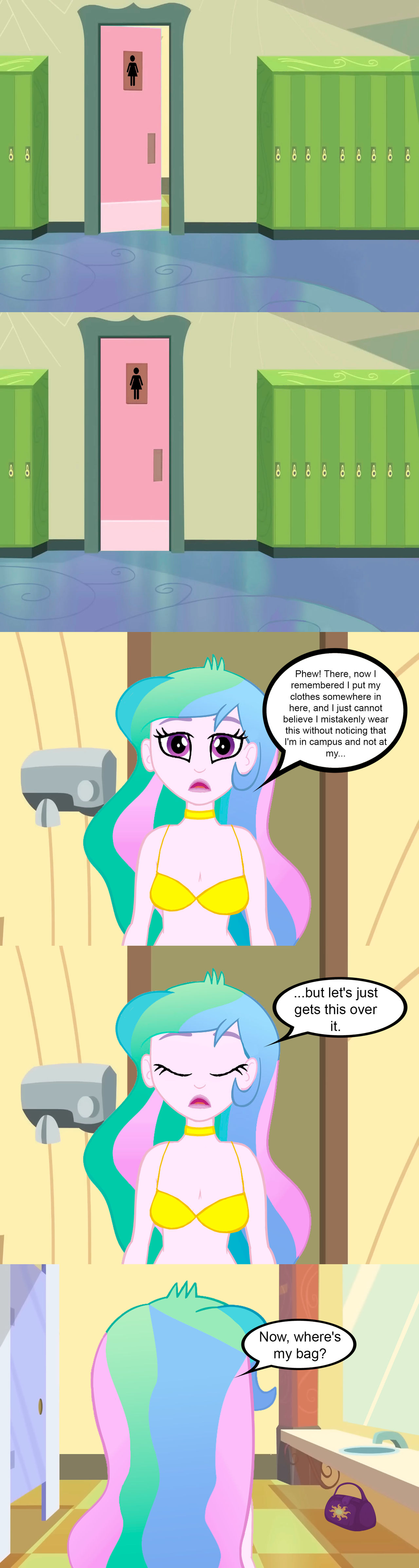 Wardrobe Multifunction Deviantart Principal Celestia Wardrobe Malfunction part 11 by CrazyBrothersStyleR2 ...
