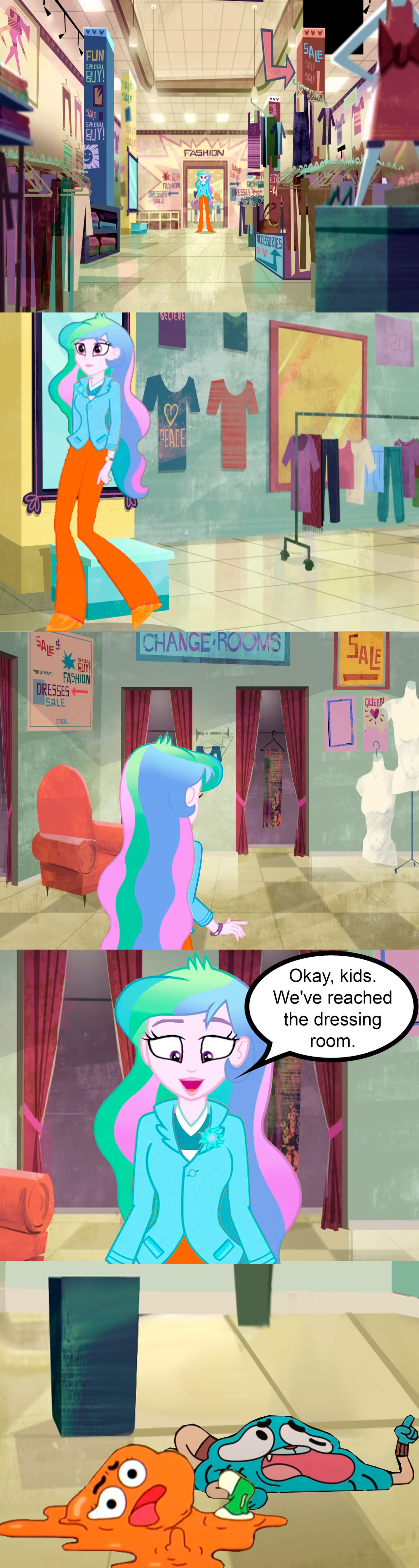 Wardrobe Multifunction Deviantart Principal Celestia Wardrobe Malfunction part 30 by CrazyBrothersStyleR2 ...