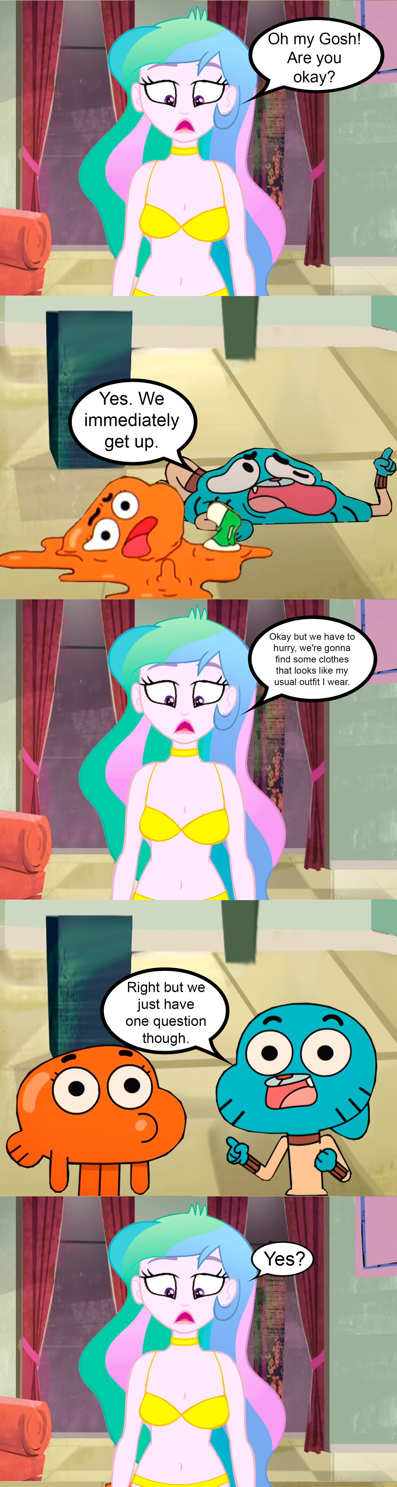 Wardrobe Multifunction Deviantart Principal Celestia Wardrobe Malfunction part 31 by CrazyBrothersStyleR2 ...