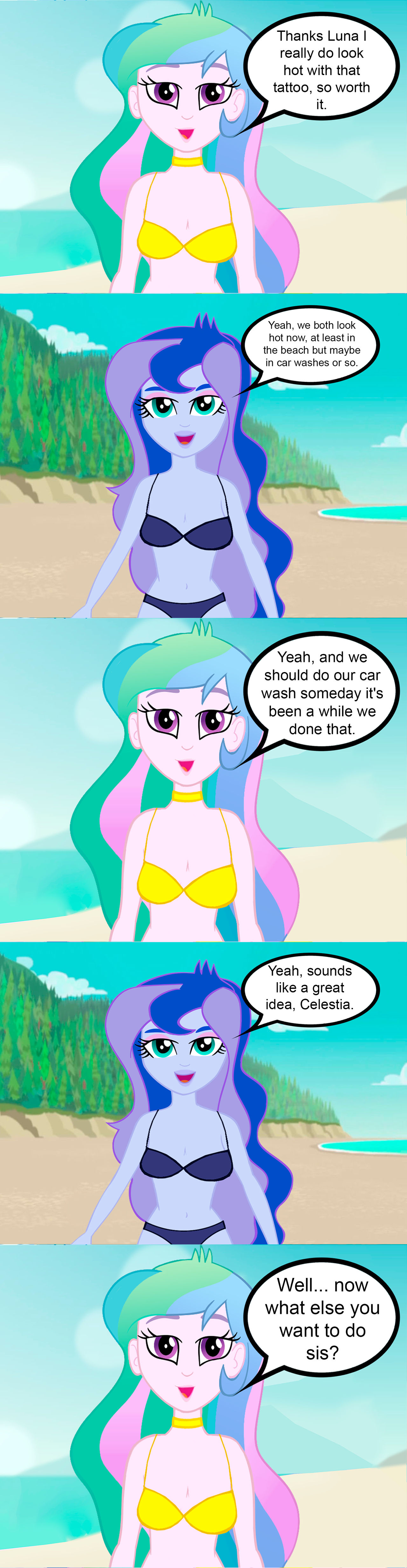 Wardrobe Multifunction Deviantart Principal Celestia Wardrobe Malfunction part 76 by CrazyBrothersStyleR2 ...