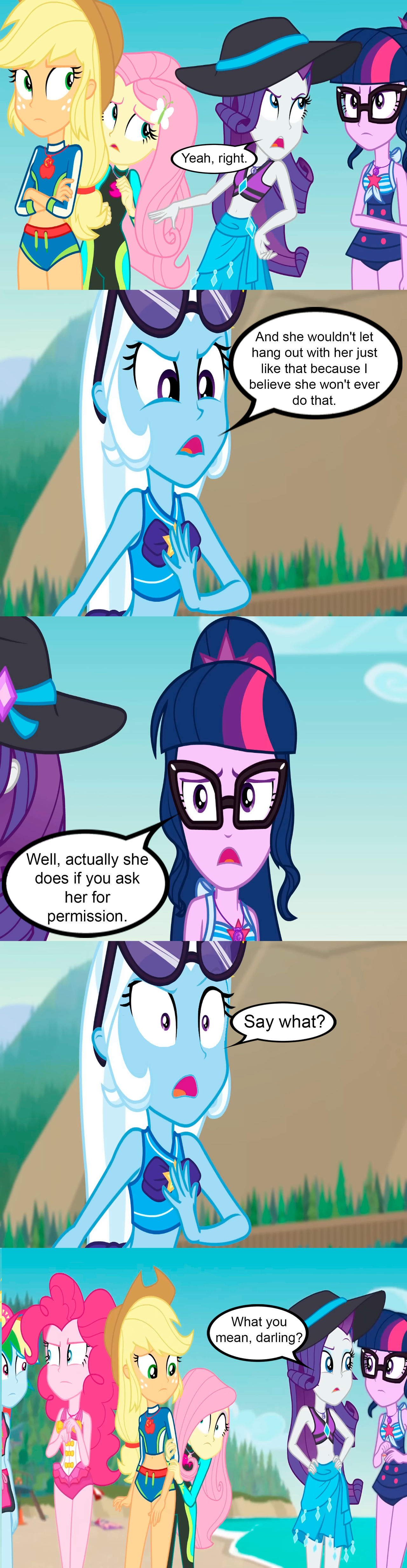 Wardrobe Multifunction Deviantart Principal Celestia Wardrobe Malfunction part 87 by CrazyBrothersStyleR2 ...