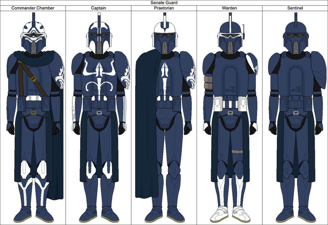 Senate Guard Sentinels by JinxyAu on DeviantArt