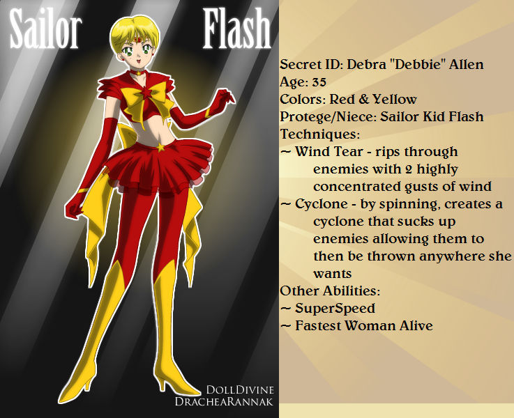 +Justice Scouts+ Sailor Flash by phoenixtsukino on DeviantArt