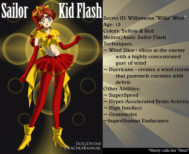 +Young Justice Scouts+ Sailor Kid Flash by phoenixtsukino on DeviantArt