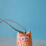 Pink Owl Pendant