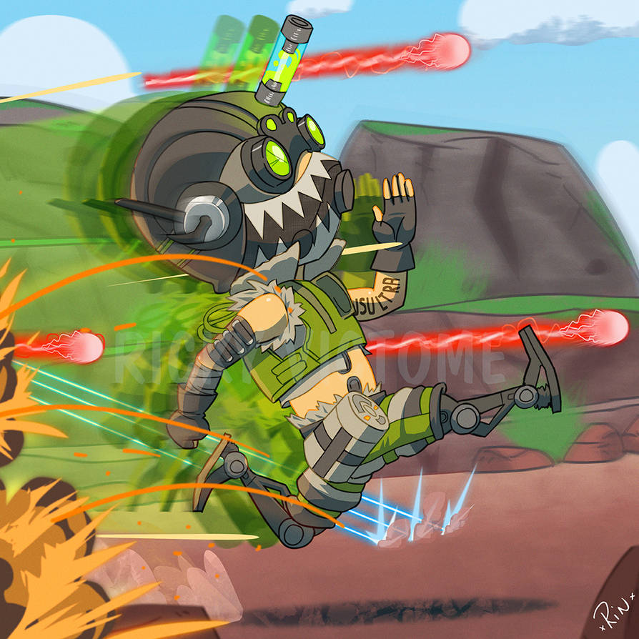 Gotta Go Fast....Apex Legends Octane fanart by Rinexperience on DeviantArt