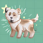 Chibi puppy [Gift] by Ookami-Shoujo-16