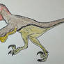 Dromeosaur and tyrannosaur hybrid
