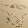 Sinotyrannus skeletal