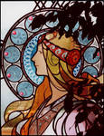 Mucha alike by jostrartat