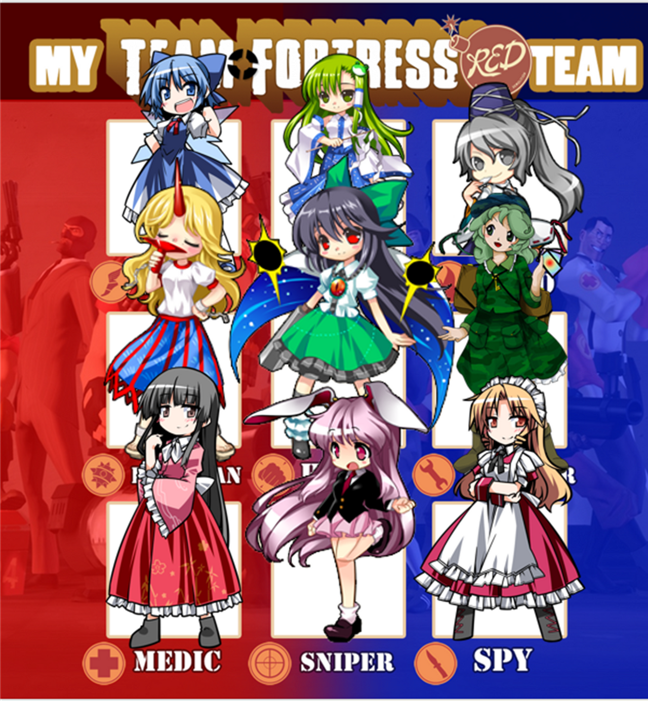 Touhou Fortress 2 : RED Team