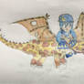 Yuuto Ichika on her Elemental Gravity Dragon