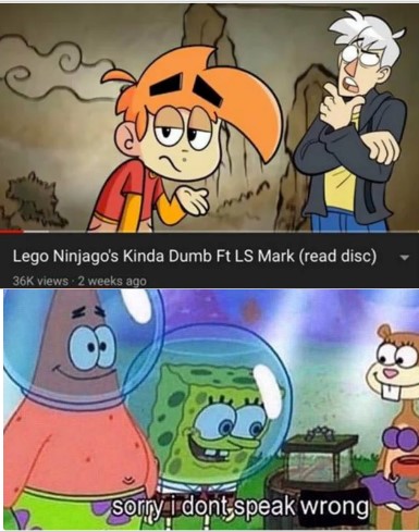 Spongebob has something to say to