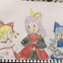 Rin Satsuki , Yorihime and Cirno