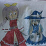 Miko Yorihime and Witch Cirno