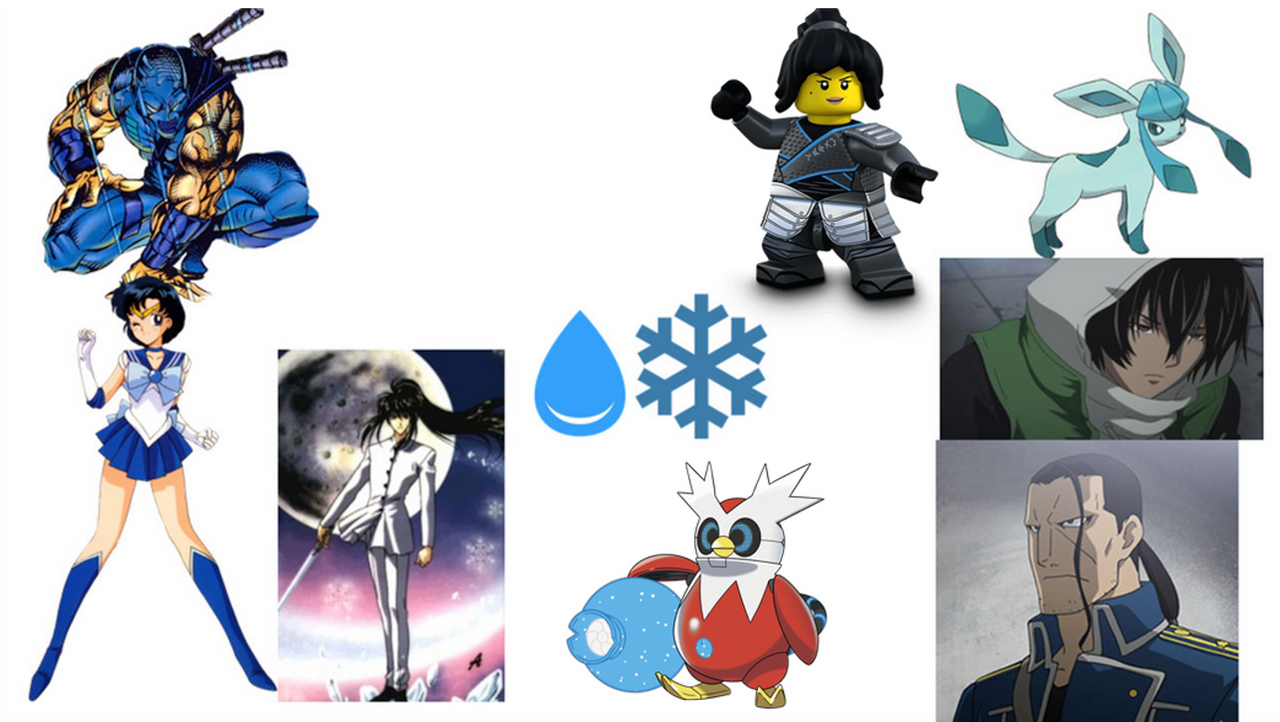 8 Water and Ice users part 3 by Patchouli106735 on DeviantArt