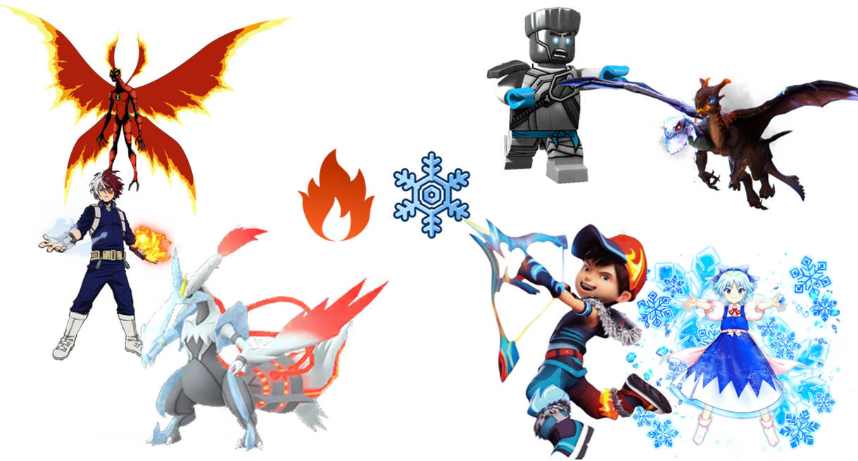7 ice and fire users by Patchouli106735 on DeviantArt