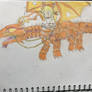 Rin and her Amber Dragon