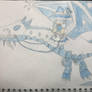 Cirno and her Elemental Ice Dragon