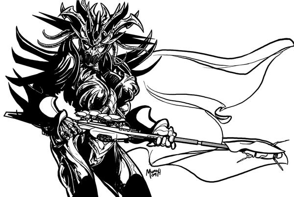 Shemarrian War Goddess by Mumah on DeviantArt