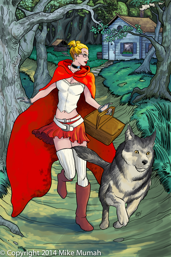 Big Red Riding Hood