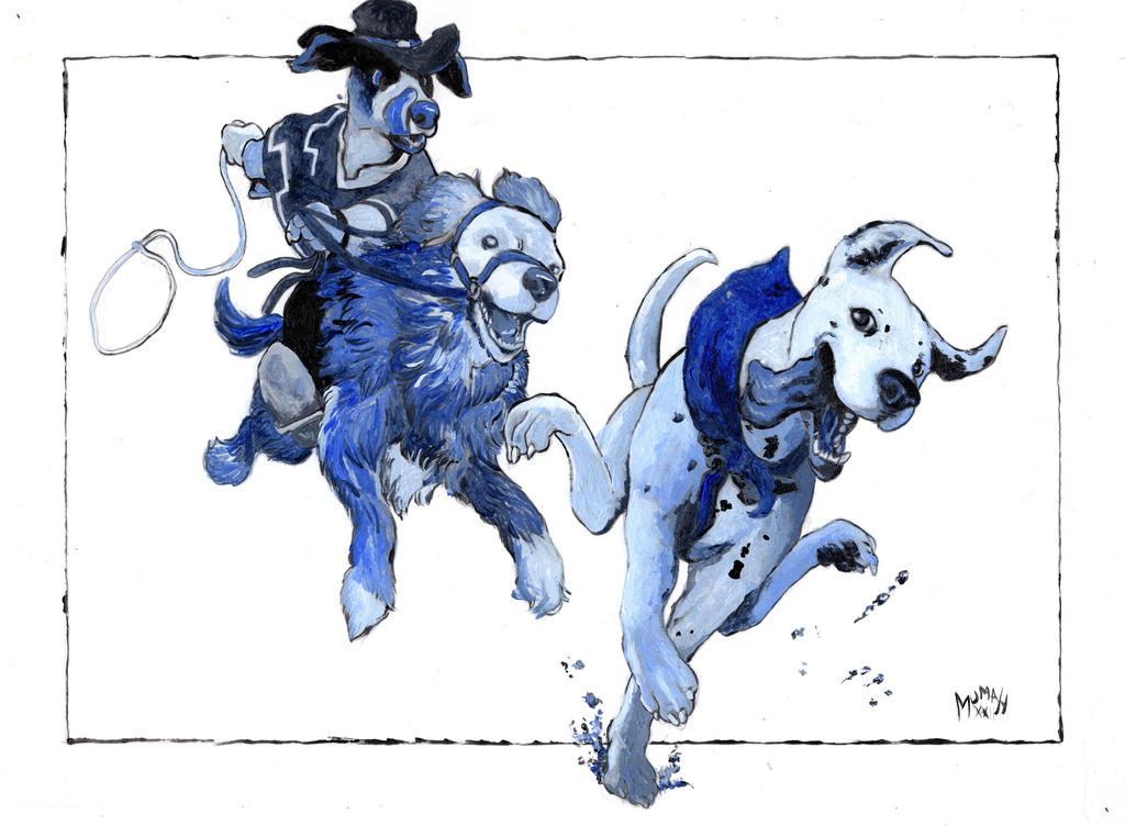 Dog Rodeo by Mumah on DeviantArt