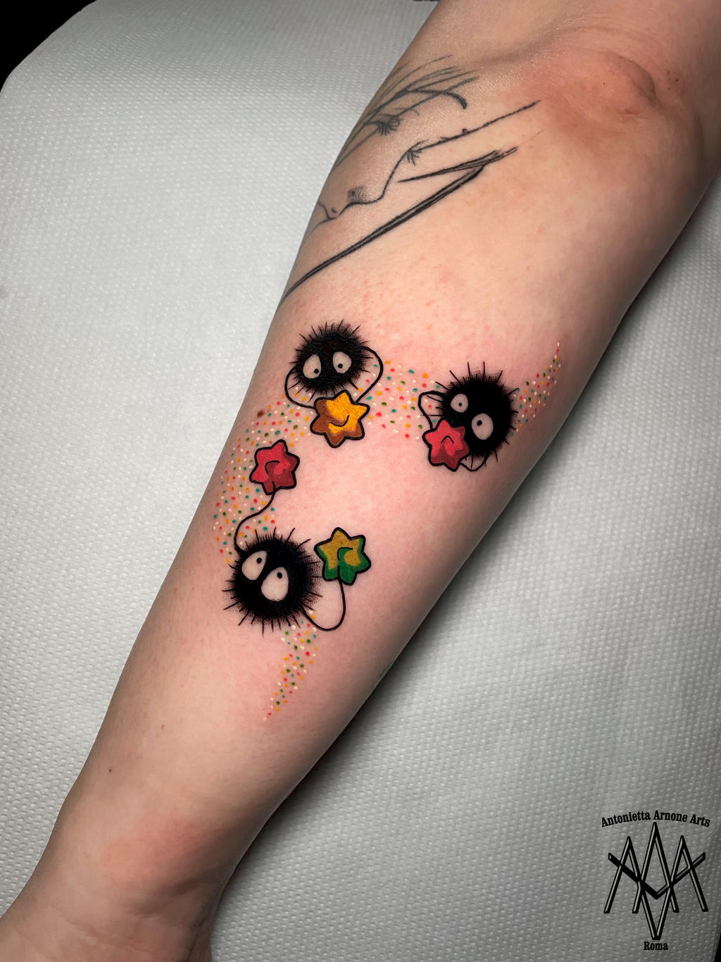 Susuwatari tattoo by AntoniettaArnoneArts on DeviantArt