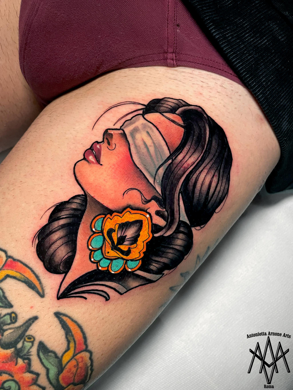 Face Tattoos That Channel Ancient Power