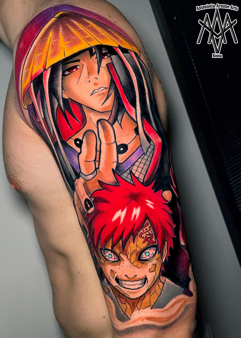 Anime tattoos - by DaveVeroInk by DaveVeroInk on DeviantArt