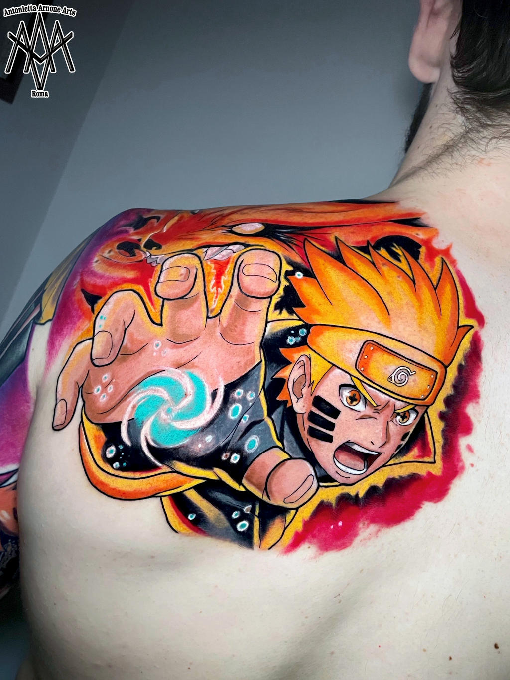 Naruto Kyuugekygan tattoo by Gokuromario on DeviantArt