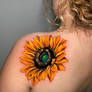 Sunflower tattoo