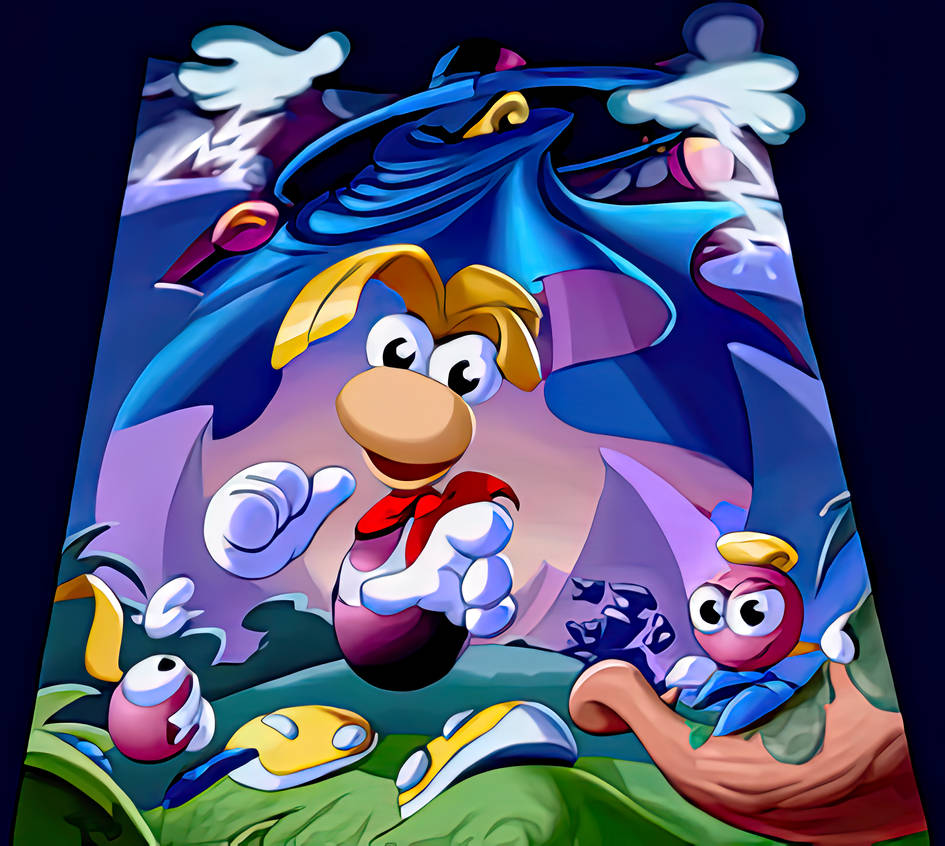 Rayman - Mr Dark by Kazdeviant on DeviantArt