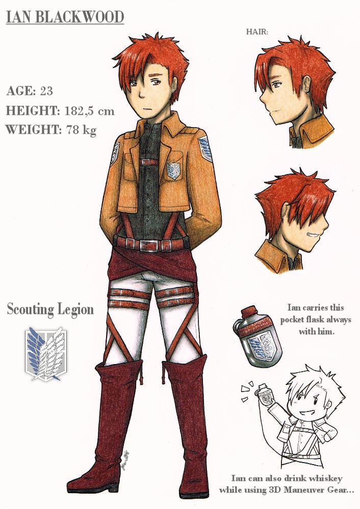 SnK OC: Ian Blackwood