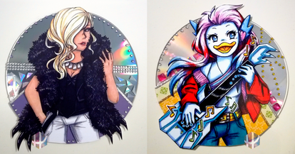 CD art commissions #1 and #2