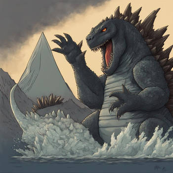 Explore the Best Godzilla_ai_art Art | DeviantArt