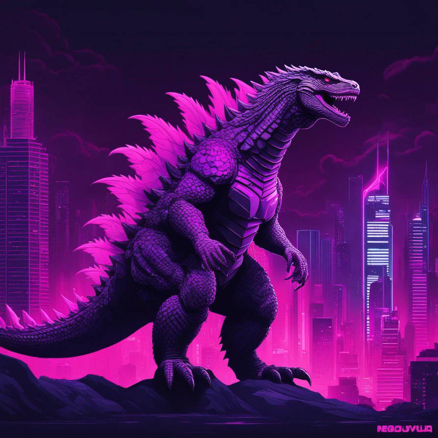Godzilla AI Art 4 by GabyAmador on DeviantArt
