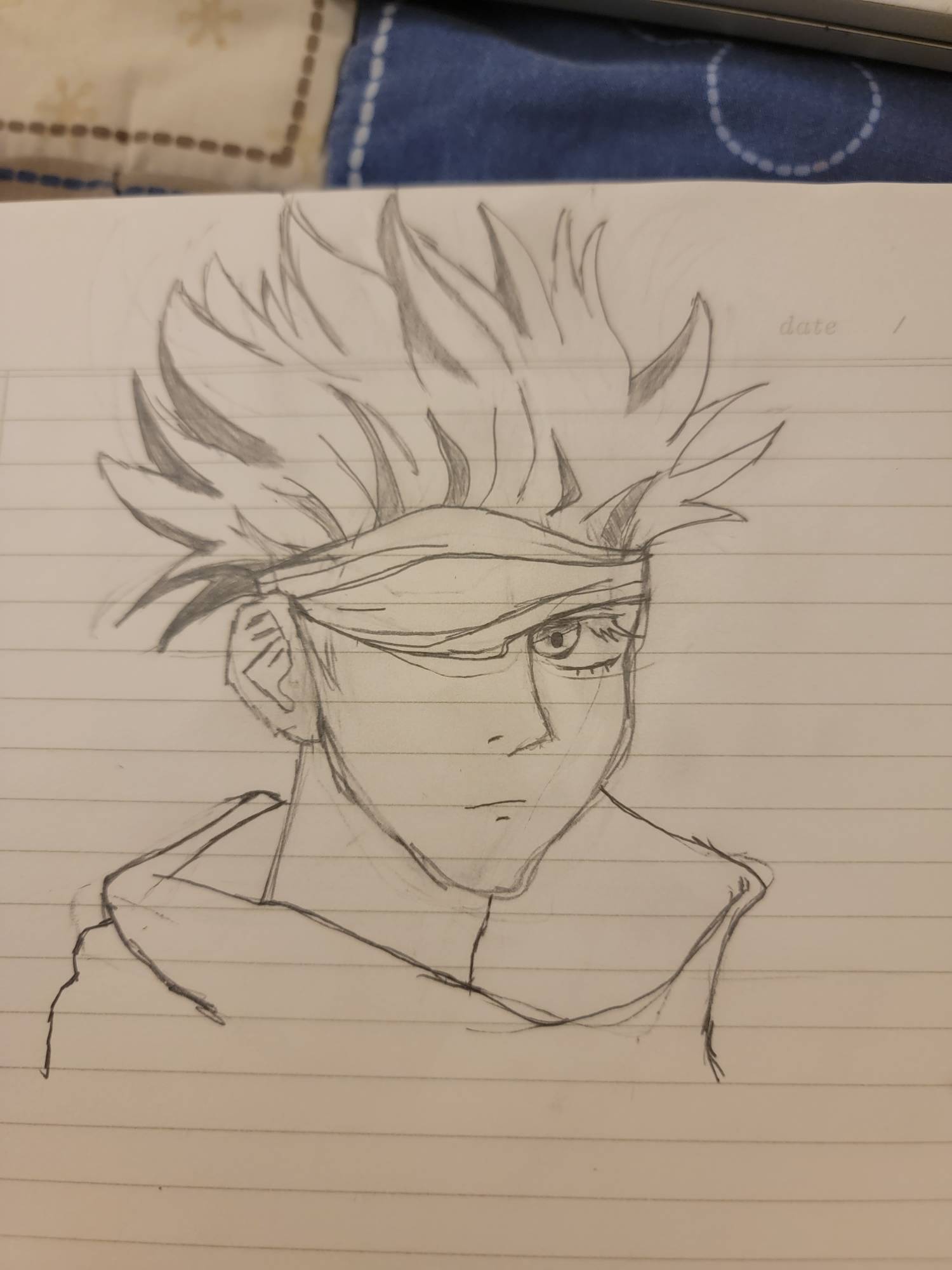 Satoru Gojo from Jujutsu Kaisen by SamiSenpai1 on DeviantArt
